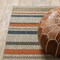 Homeroots 9 x 12 ft. Gray & Blue Geometric Indoor & Outdoor Area Rug 388358 - alternate 3
